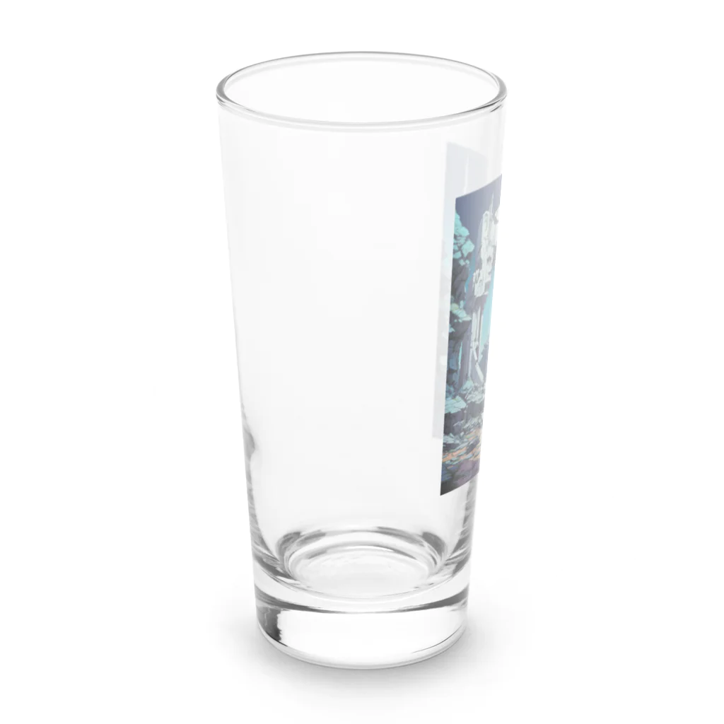 ワクワクの生存者 Long Sized Water Glass :left