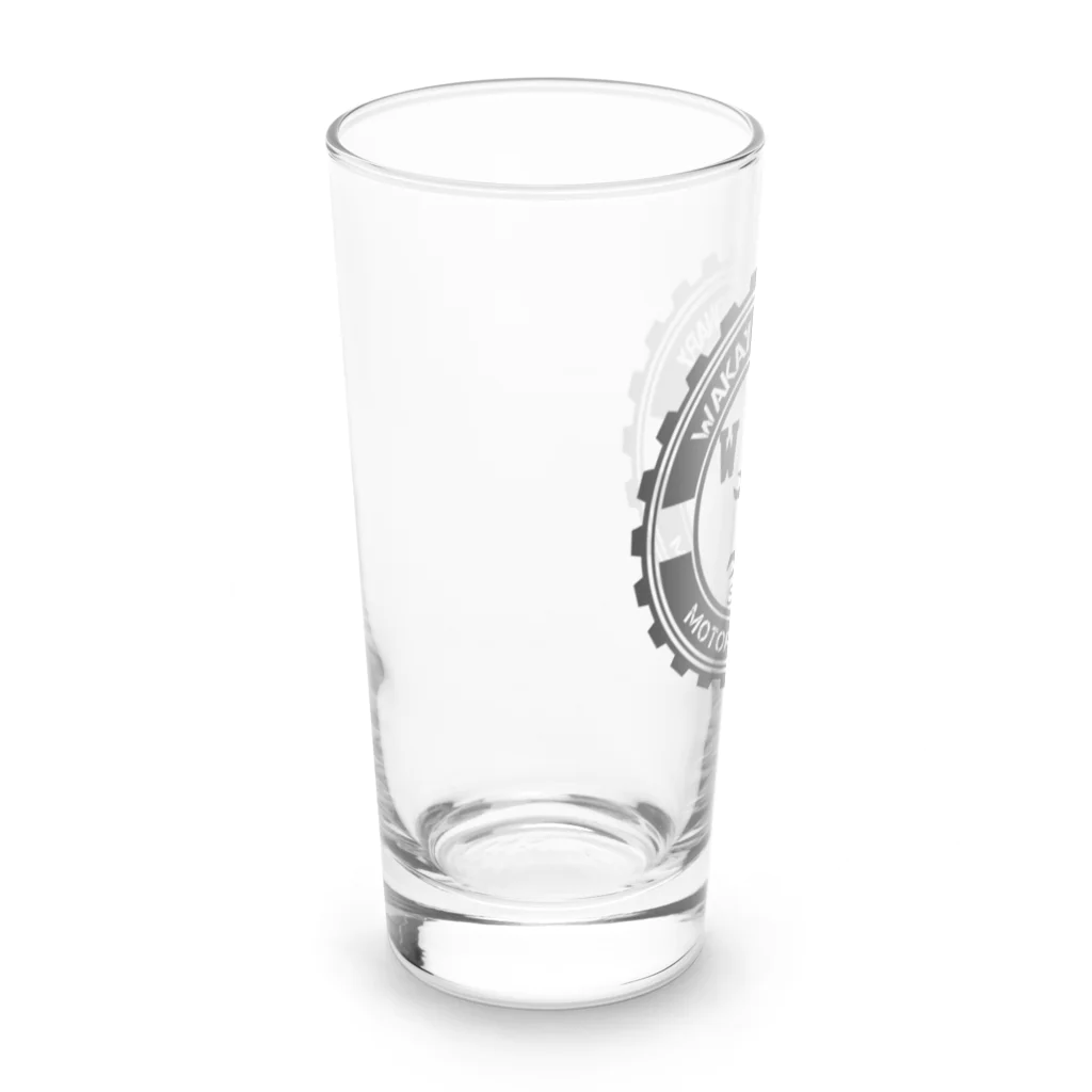 いちみるshopのWRMT BLACK LOGO Long Sized Water Glass :left