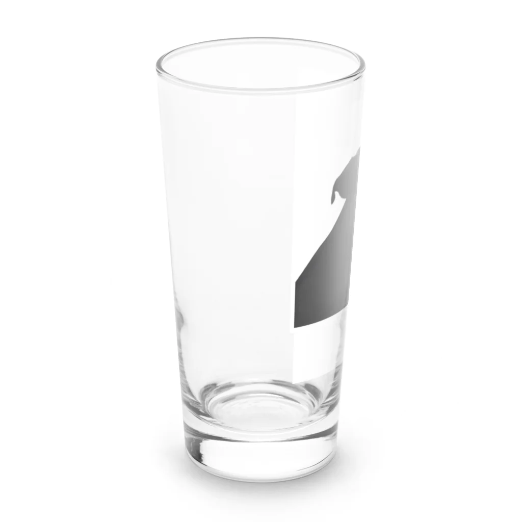 DOG LOVERのDOG LOVER（パグ） Long Sized Water Glass :left