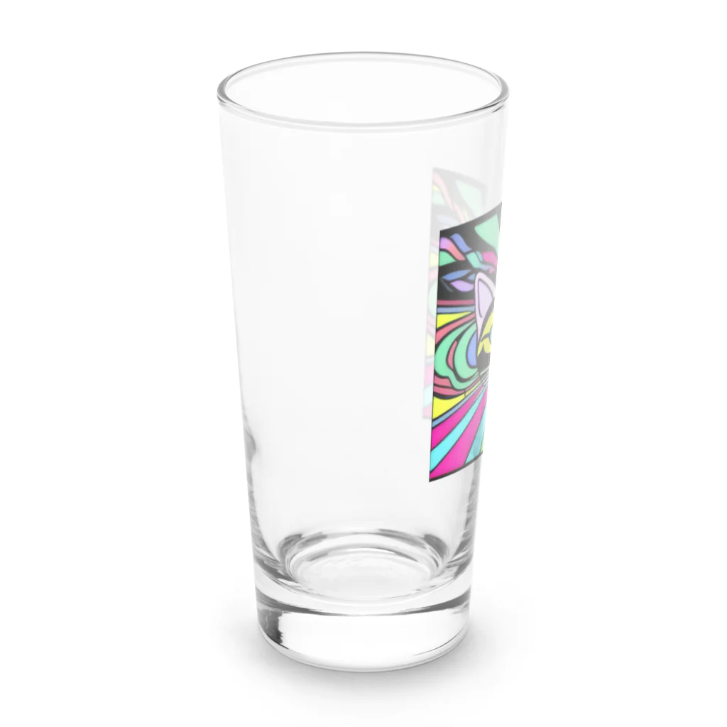 SMD_lab.のめちゃくちゃ可愛いネコ Long Sized Water Glass :left