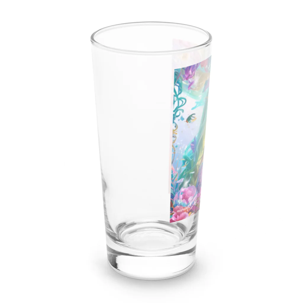 💖宇宙整体♪🌈♪こころからだチャンネル♪💖の母星回帰曼荼羅スペシャル LARA 京都 Long Sized Water Glass :left