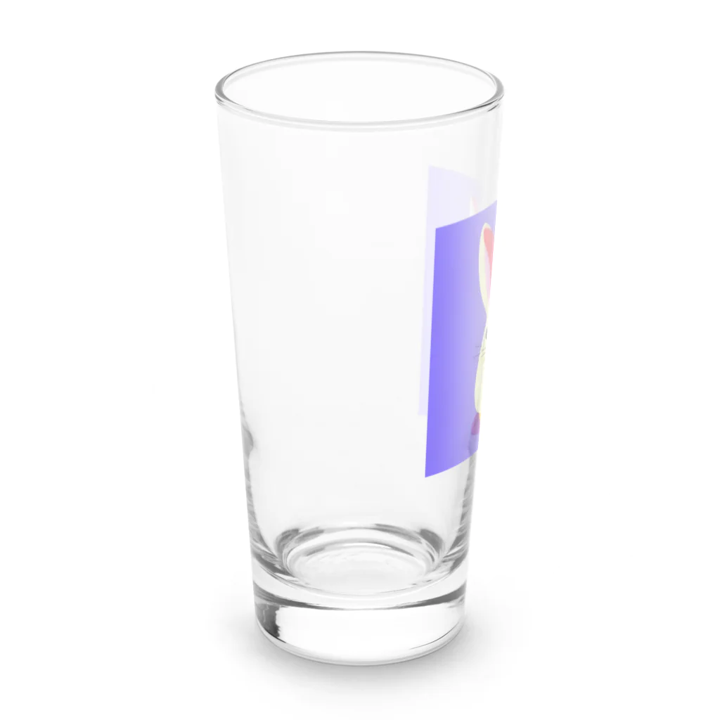 takuの穏やかな宝物のふわふわのしあわせ Long Sized Water Glass :left