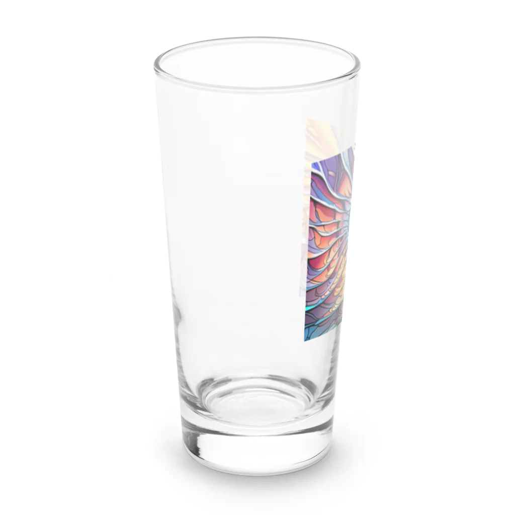 同一人のスパークリングシェル（輝く貝殻） Long Sized Water Glass :left