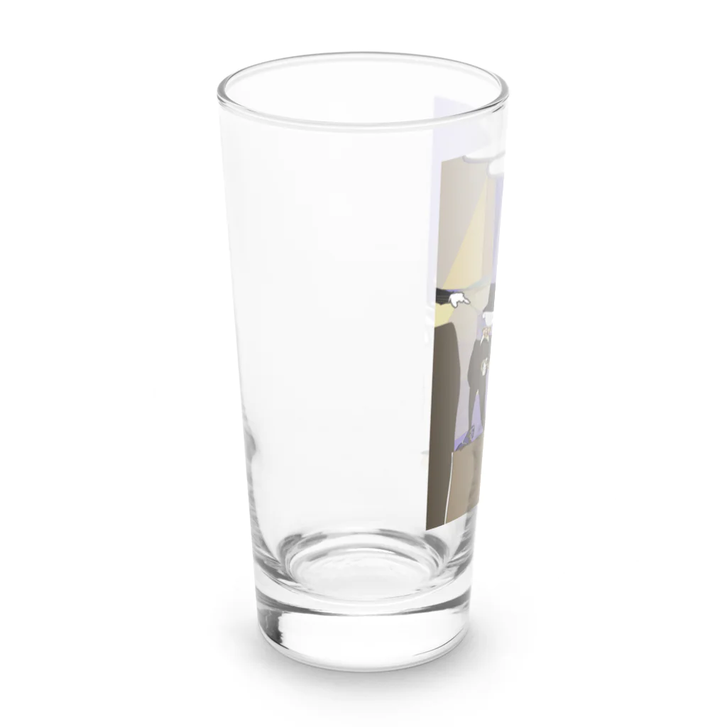 えぬショップの資本家 Long Sized Water Glass :left