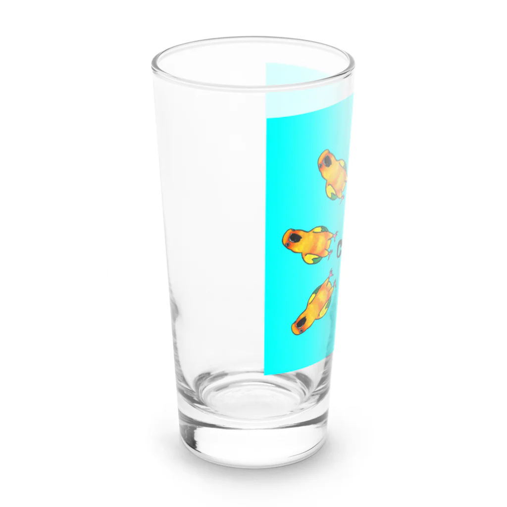 ENMUSUのsun conureコガネシリーズ Long Sized Water Glass :left