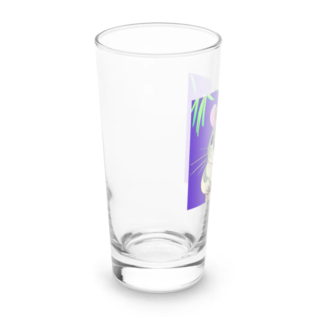 オシャレな店のアニメ化チンチラ Long Sized Water Glass :left