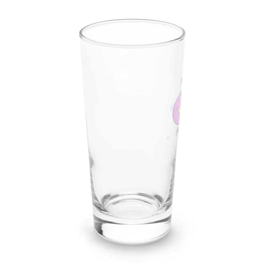 世界のモネのえらい！ﾊﾞｷﾞﾗｵﾄﾞﾝ Long Sized Water Glass :left