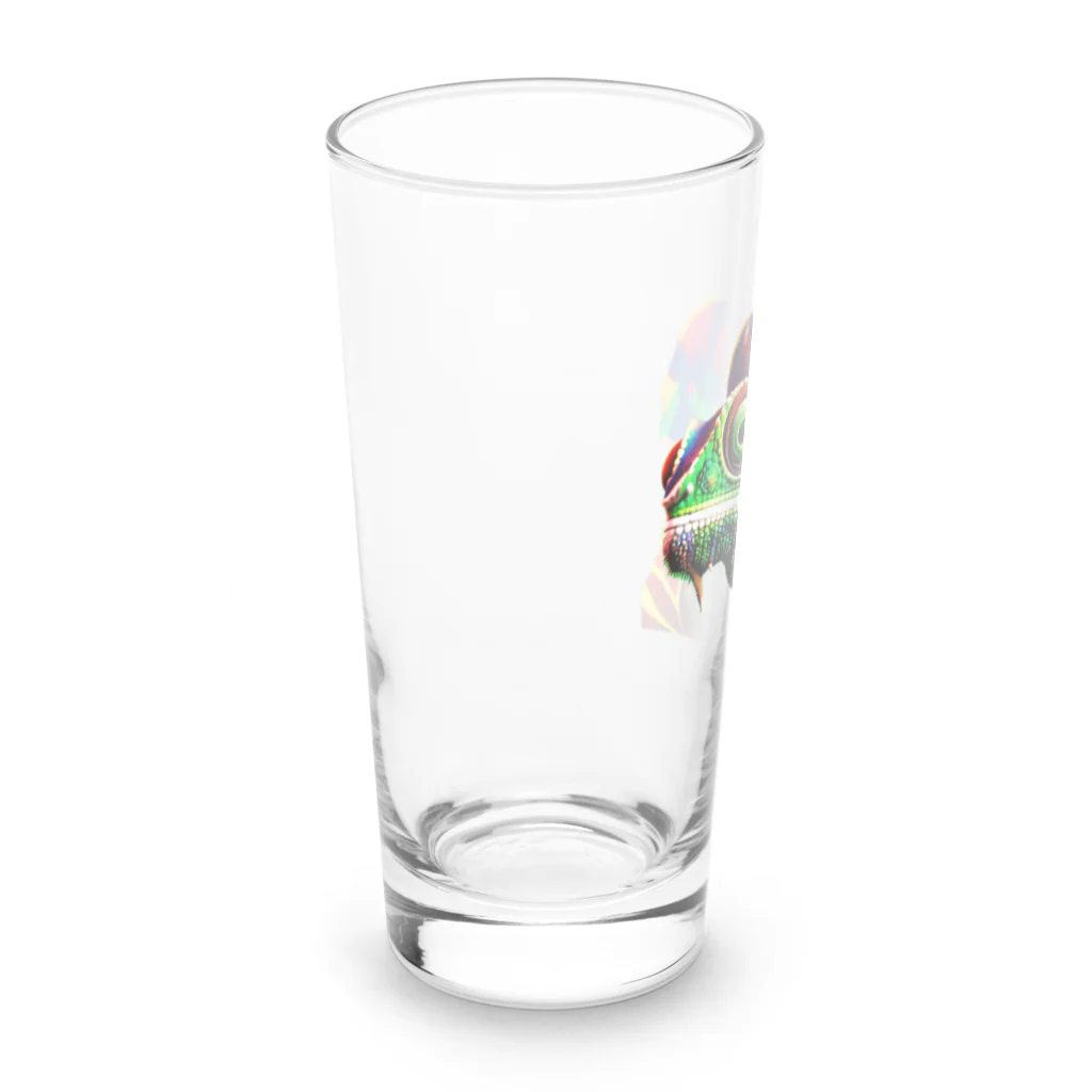 nob10のレゲェカメレオン Long Sized Water Glass :left