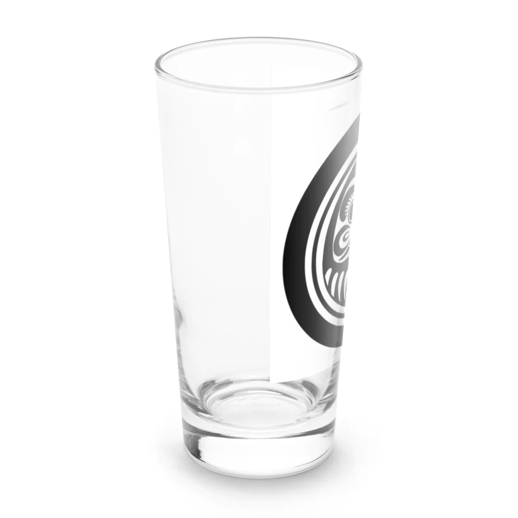 縁起物屋のだるま Long Sized Water Glass :left