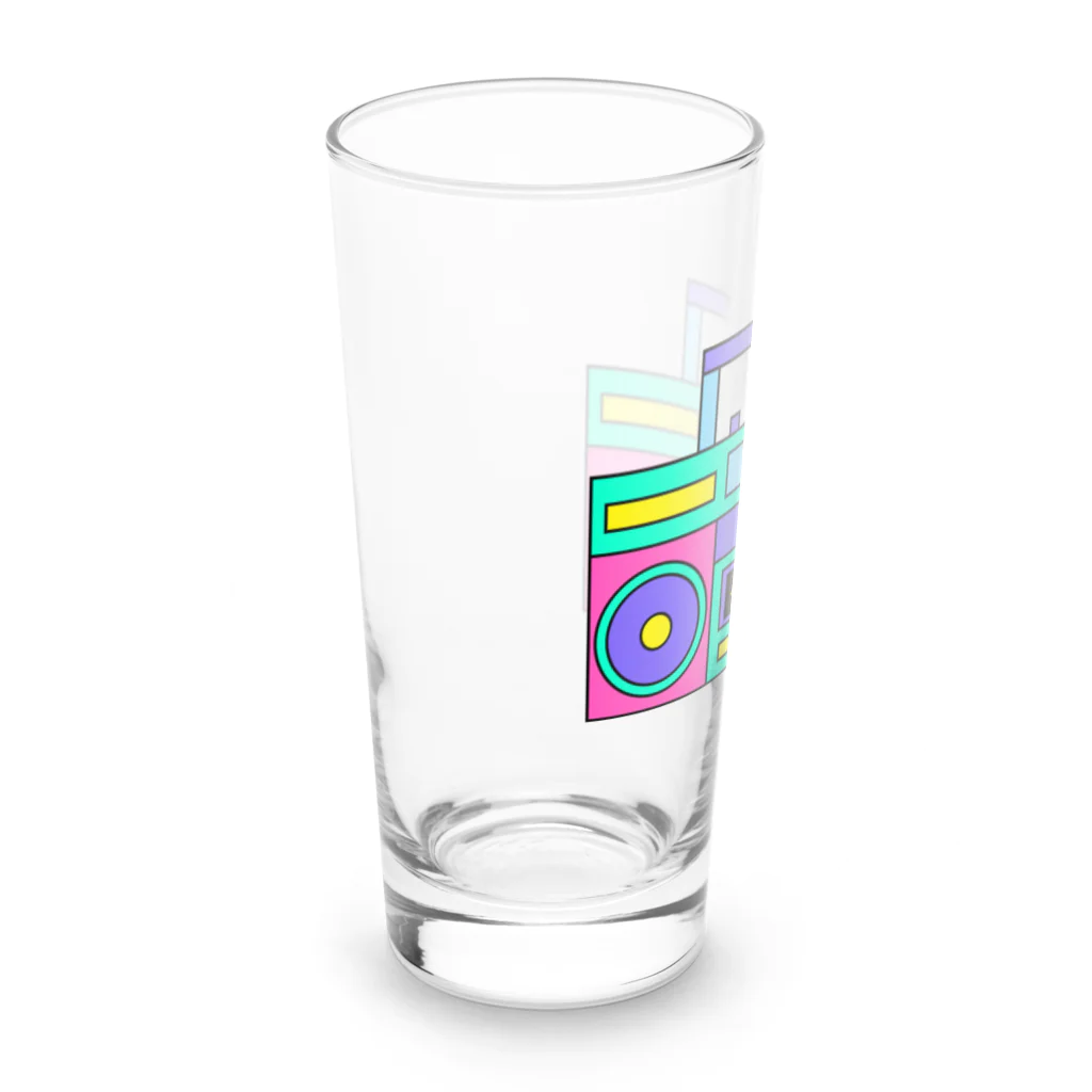 Lucia BOXの90’S　LOVE ITEM　ラジカセ Long Sized Water Glass :left