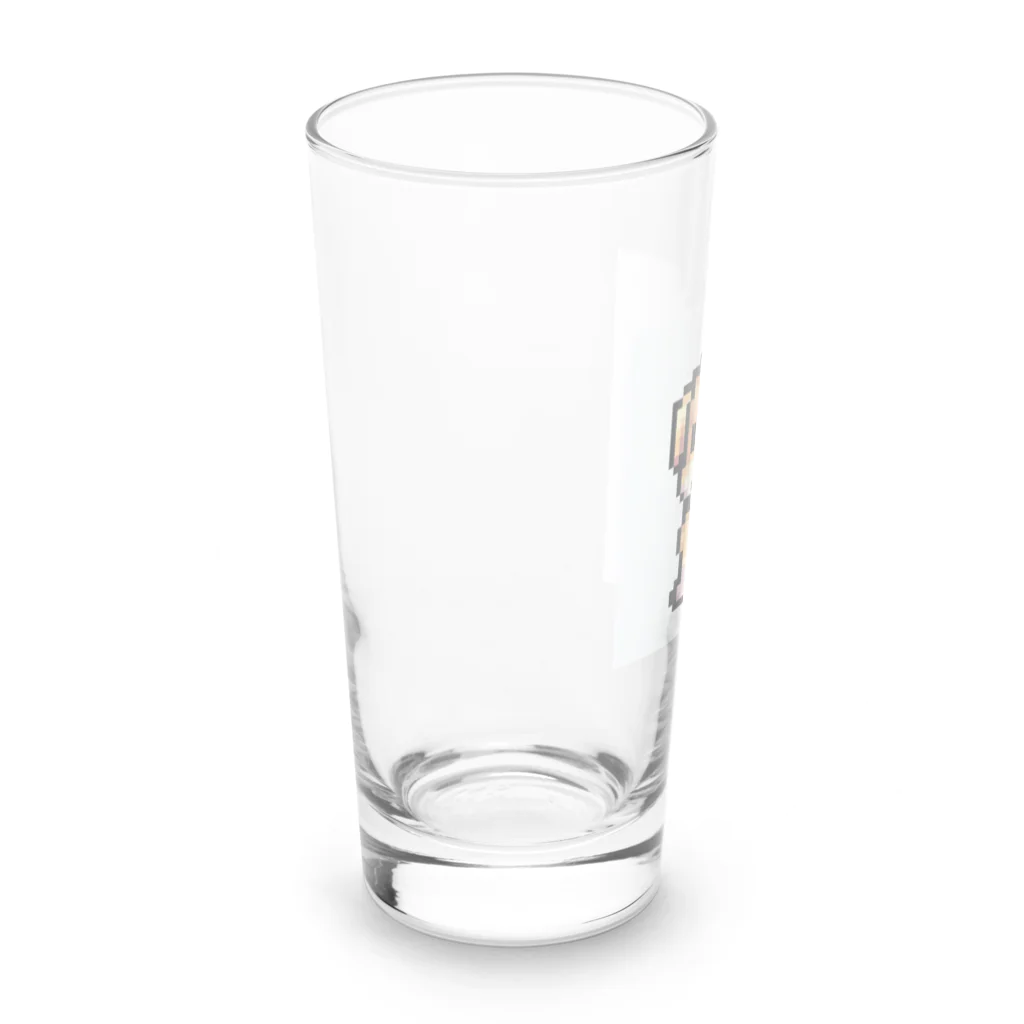 ebizo999のドット絵の子犬 Long Sized Water Glass :left