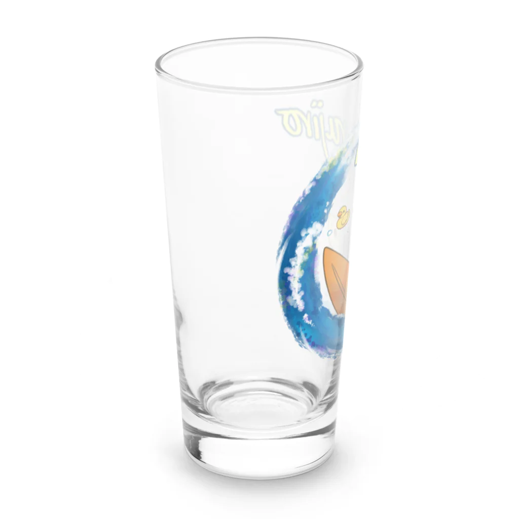 tumuのはるじろう サーフィン Long Sized Water Glass :left