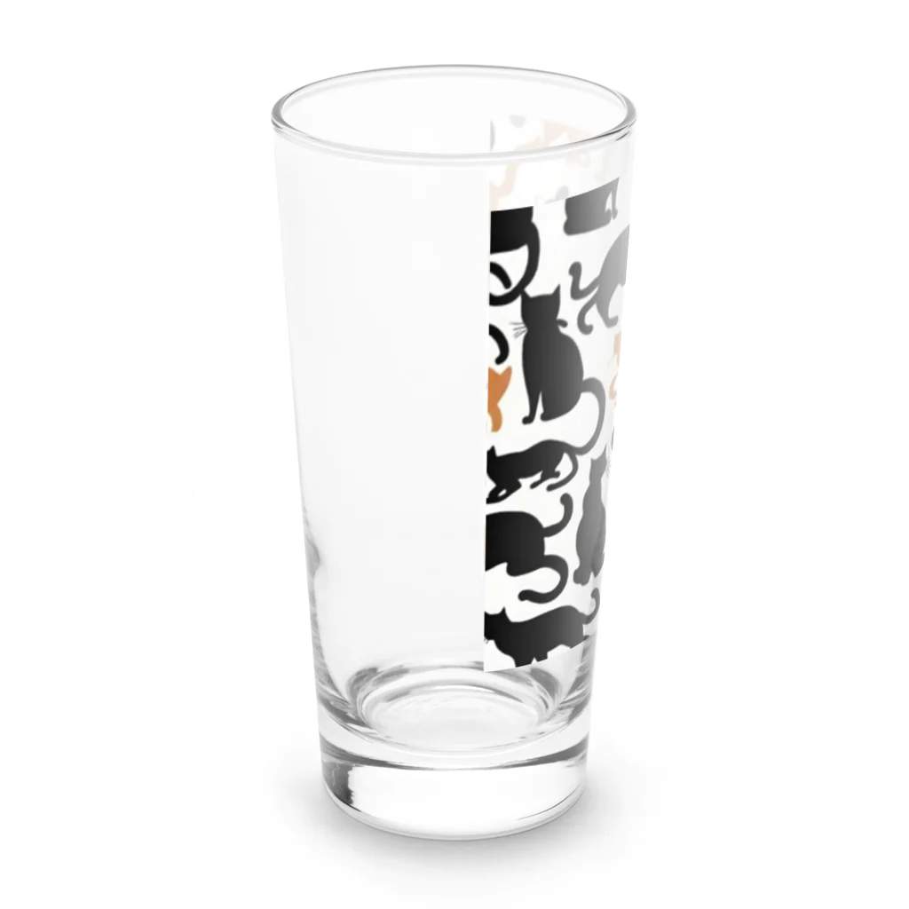 horoscope のねこねこねこ Long Sized Water Glass :left