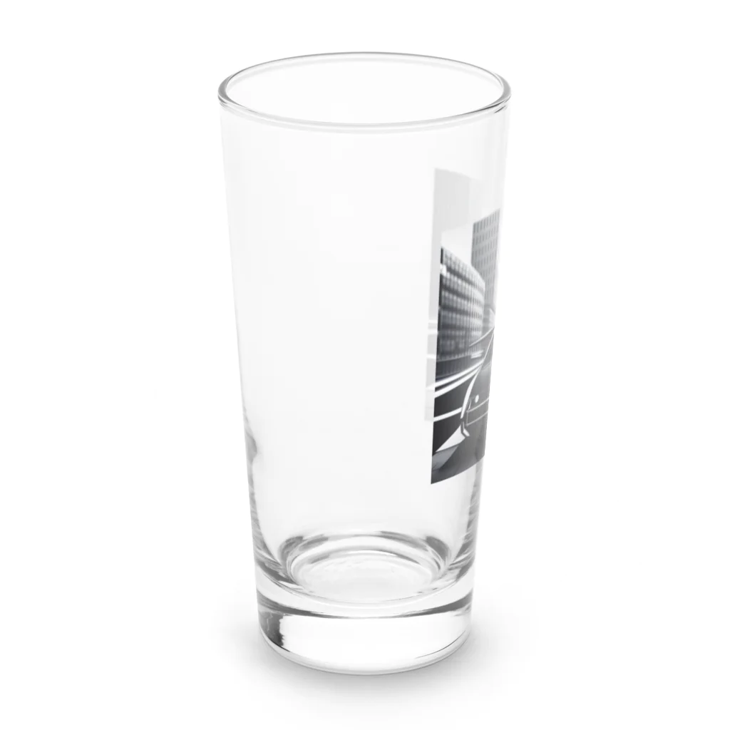  Neo Nature Threads（ネオ ネイチャー スレッズ）のサイバーパンク　フライングカー Long Sized Water Glass :left