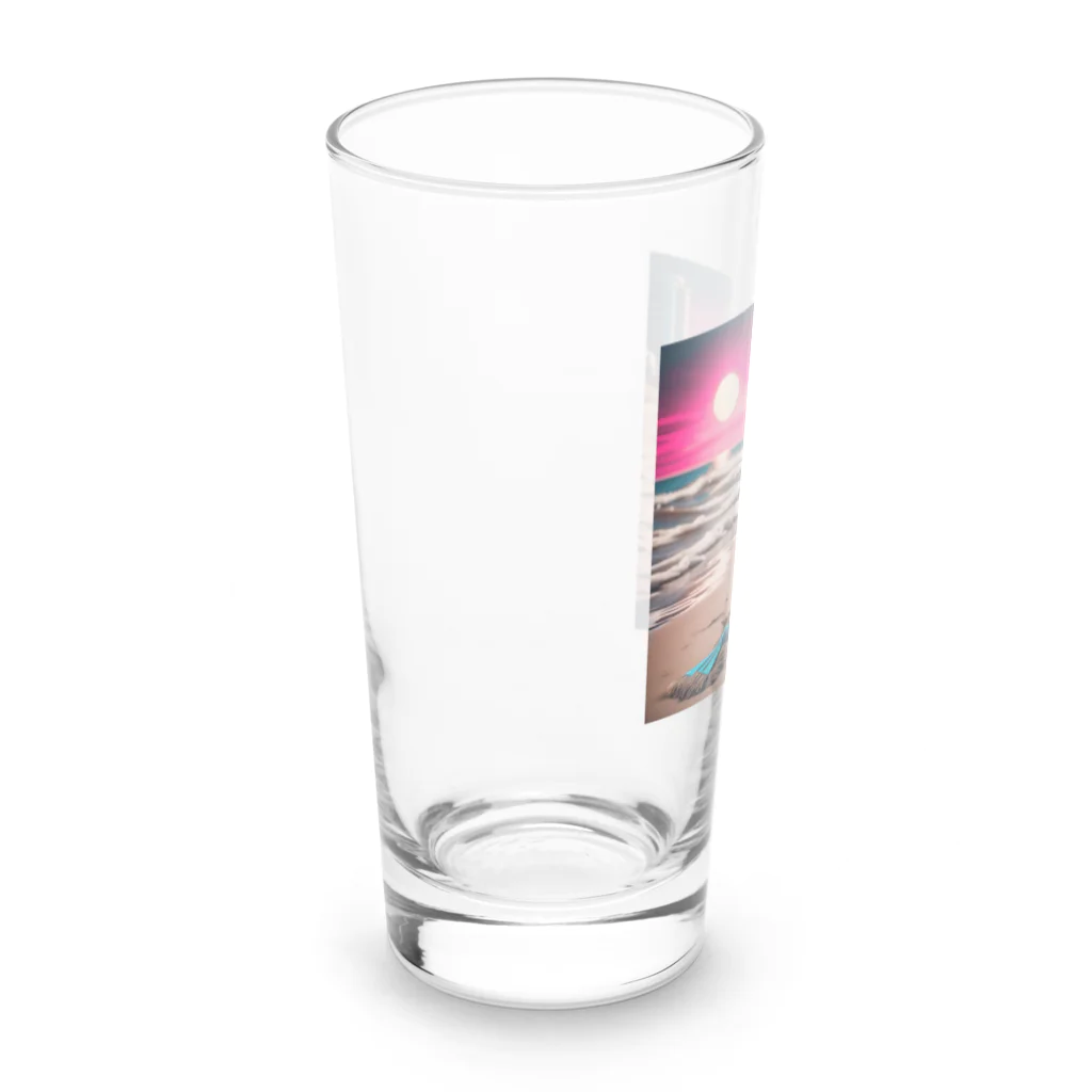 CHOCOLATEAの一人一人のこころがけ Long Sized Water Glass :left