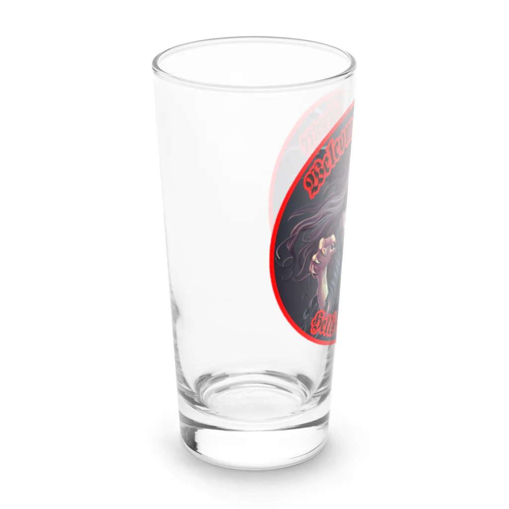 islandmoon13の恐い魔女　 Long Sized Water Glass :left