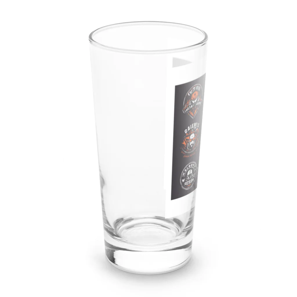 SHIZUKUのロゴ Long Sized Water Glass :left