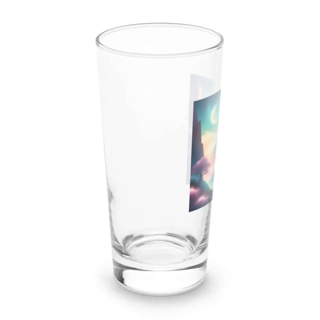 tyoppaの幻想的な風景 Long Sized Water Glass :left