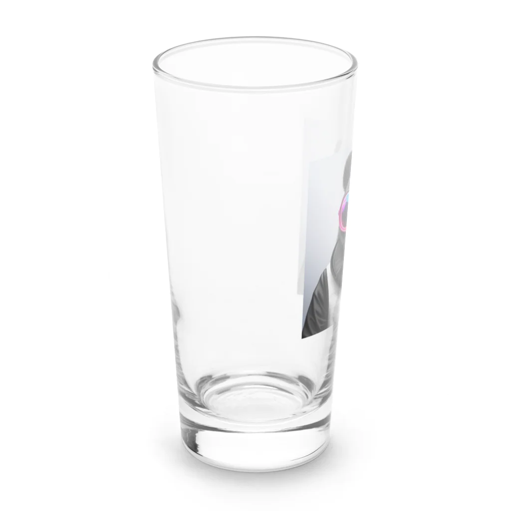 MariElegantのワイルドパンダ Long Sized Water Glass :left