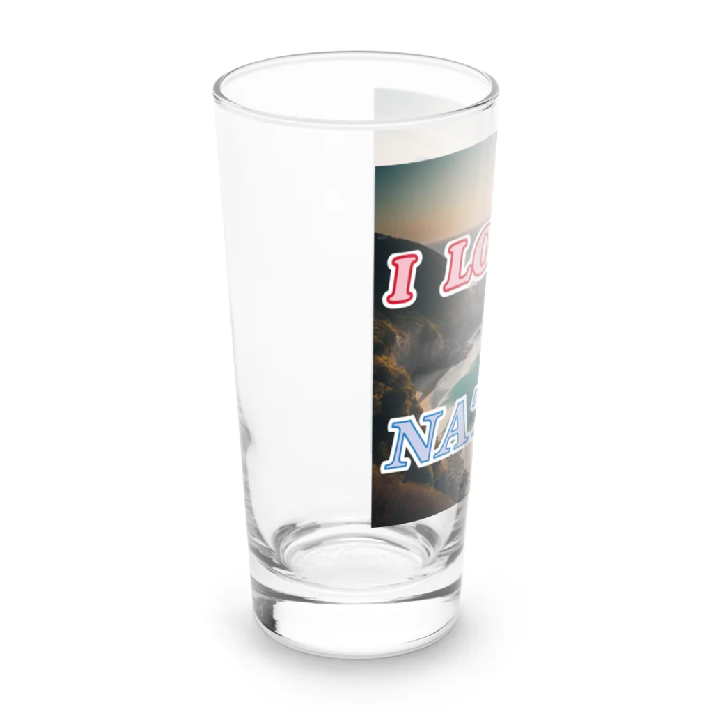 wataru-ingのI LOVE NATURE Long Sized Water Glass :left