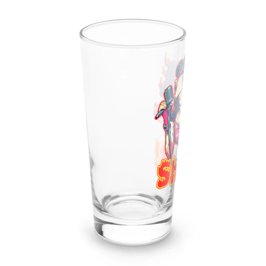 islandmoon13のSHOUT!　【ROCK歌手】シャウト！ Long Sized Water Glass :left