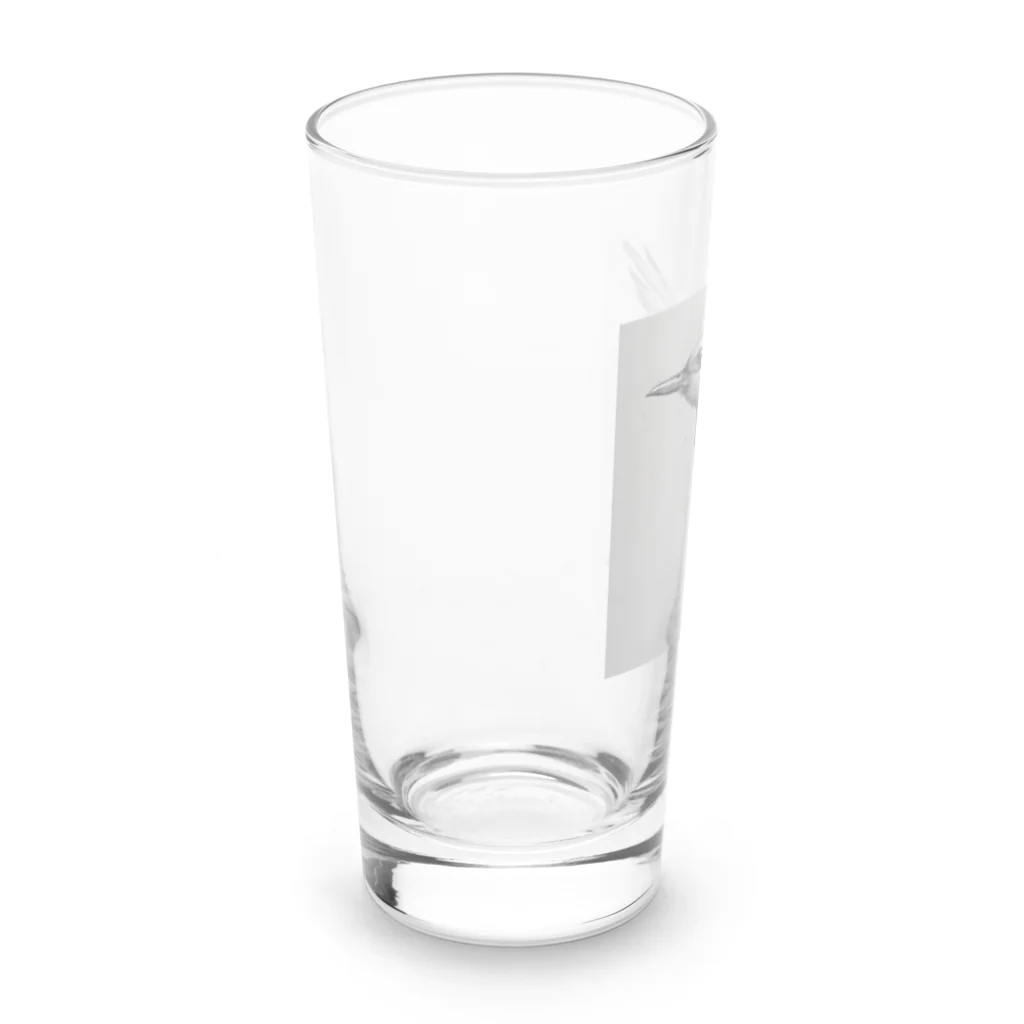 kezu-meの羽ばたく鳥 Long Sized Water Glass :left