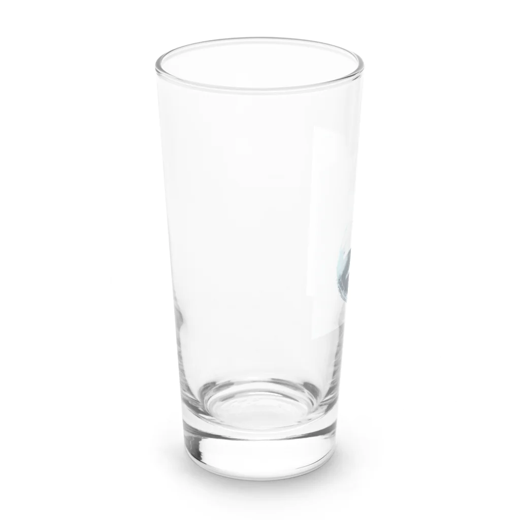 シリーズ＆シリーズの水墨画シリーズ　鼠 Long Sized Water Glass :left