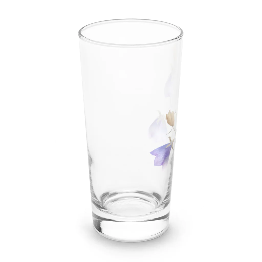 Atelier Petrichor Forestのキキョウ Chinese bellflower Long Sized Water Glass :left