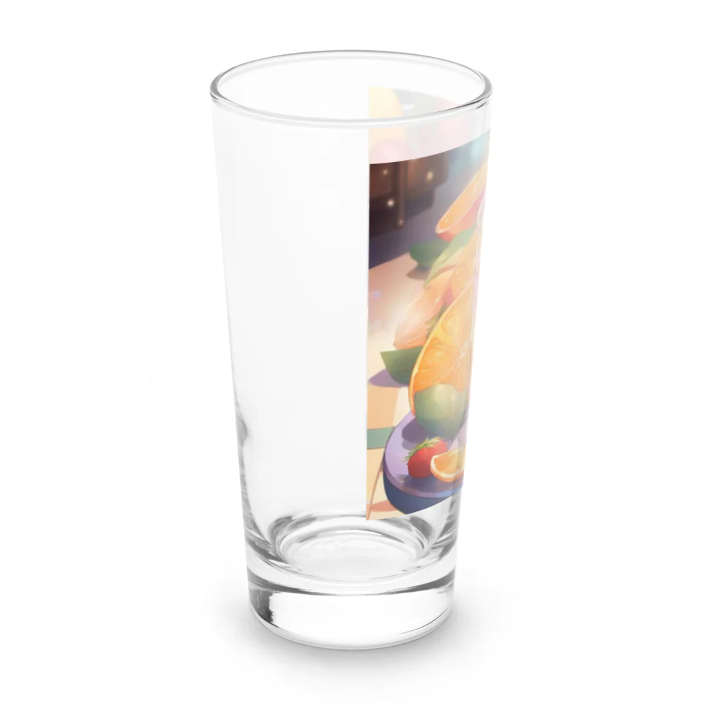 pengin06のフルーツ Long Sized Water Glass :left