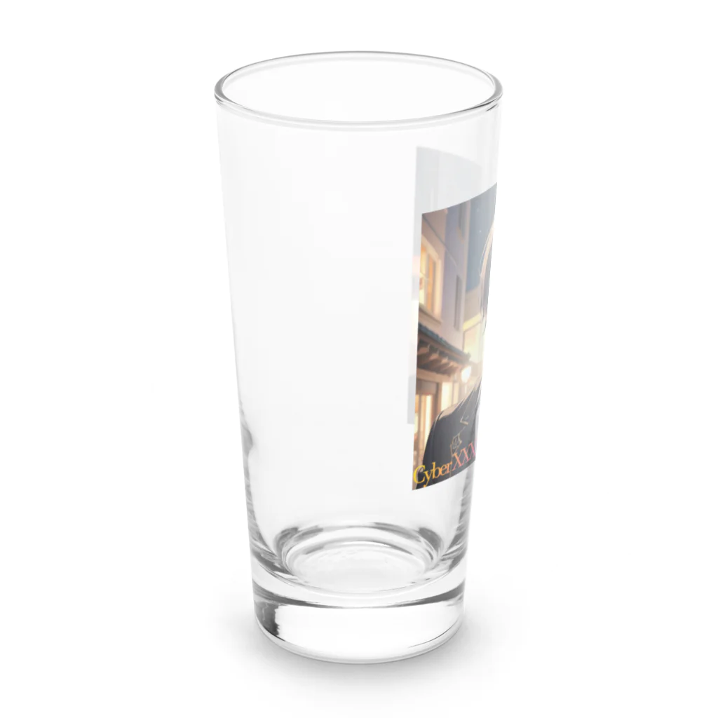 Cyber XXXの眼帯王子 Long Sized Water Glass :left