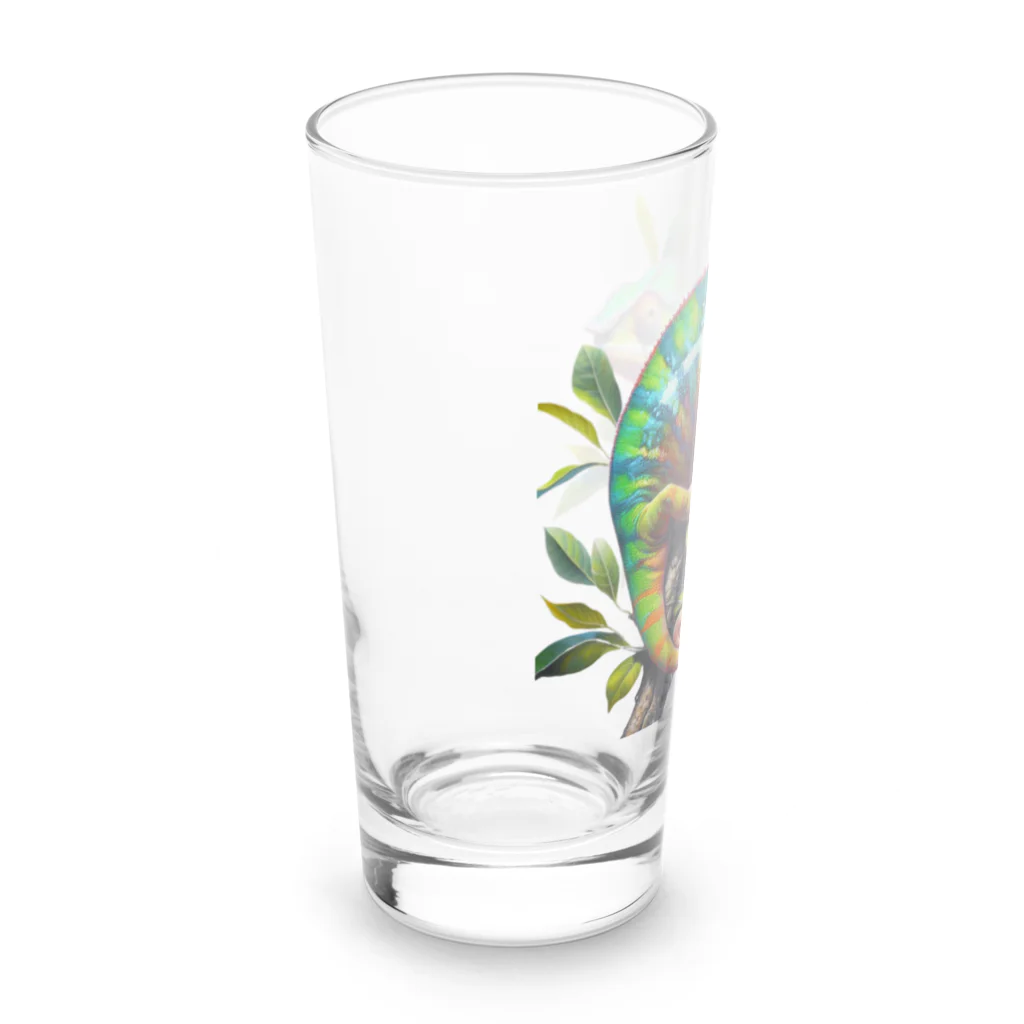 miraikunの七色カメレオン Long Sized Water Glass :left