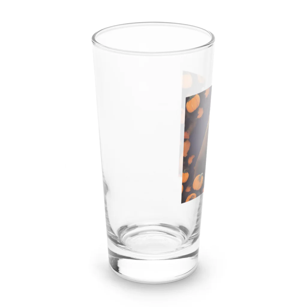 ToToMoの【ハロウィン】グリズリー２ Long Sized Water Glass :left