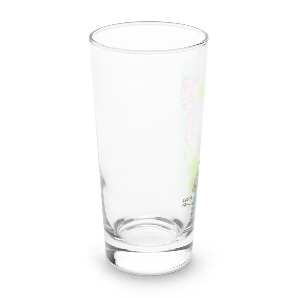 まりりんのノスタルジックなコスモス Long Sized Water Glass :left