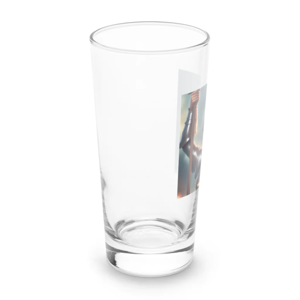 安田ワールドのジャンヌ・ダルクのイラストグッズ Long Sized Water Glass :left