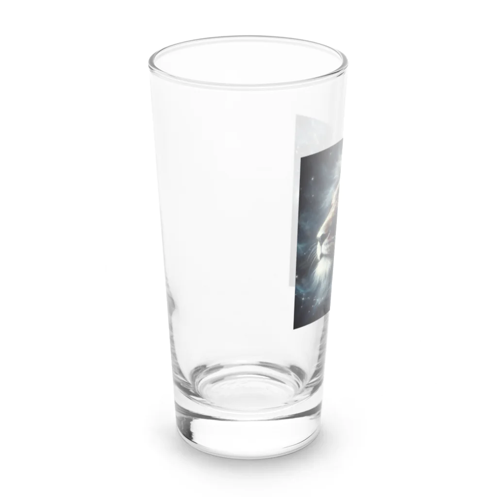 shop_cosmoの星屑のライオン Long Sized Water Glass :left