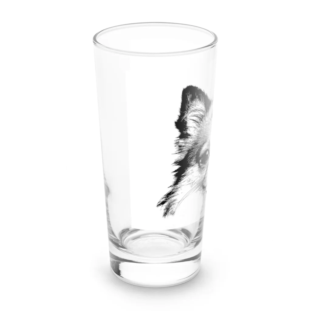 takepanのチワワシリーズ Long Sized Water Glass :left