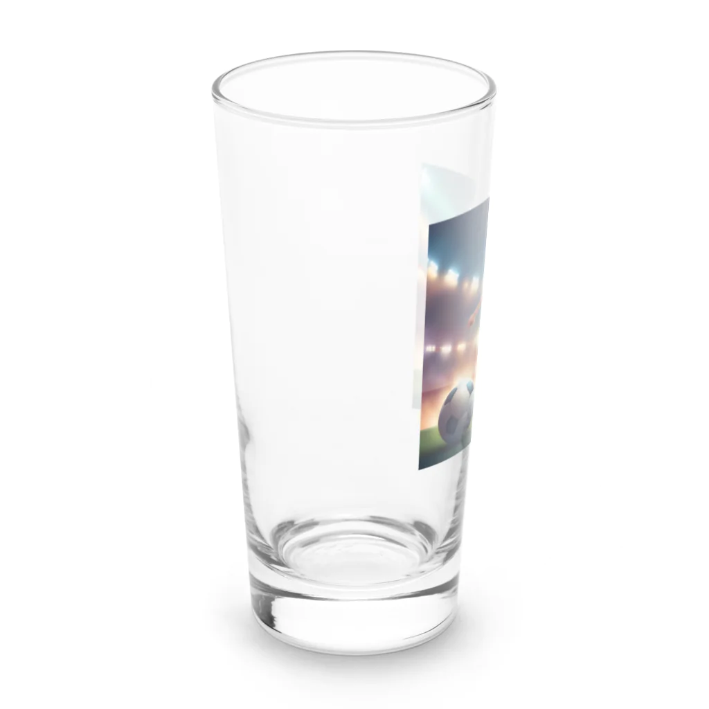 Uchi19のサッカー小僧 Long Sized Water Glass :left