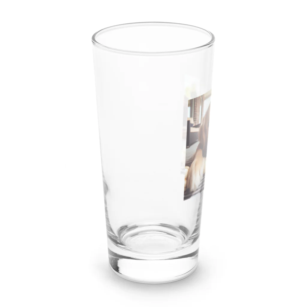 Shiba_IncのBones & Dogs（骨 & 犬） Long Sized Water Glass :left