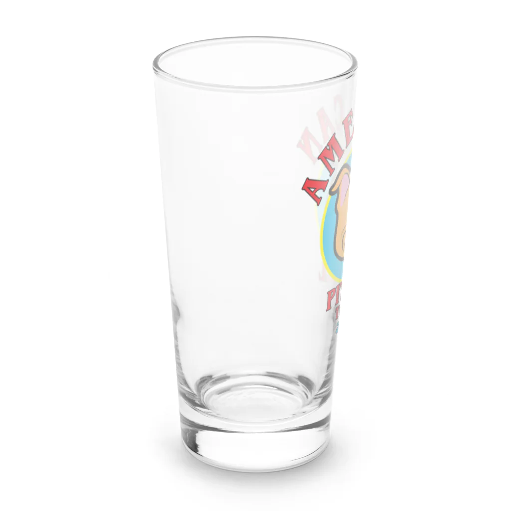 LONESOME TYPE ススのLove❤️Dogs（アメリカンピットブルテリア・オルタナティブ） Long Sized Water Glass :left