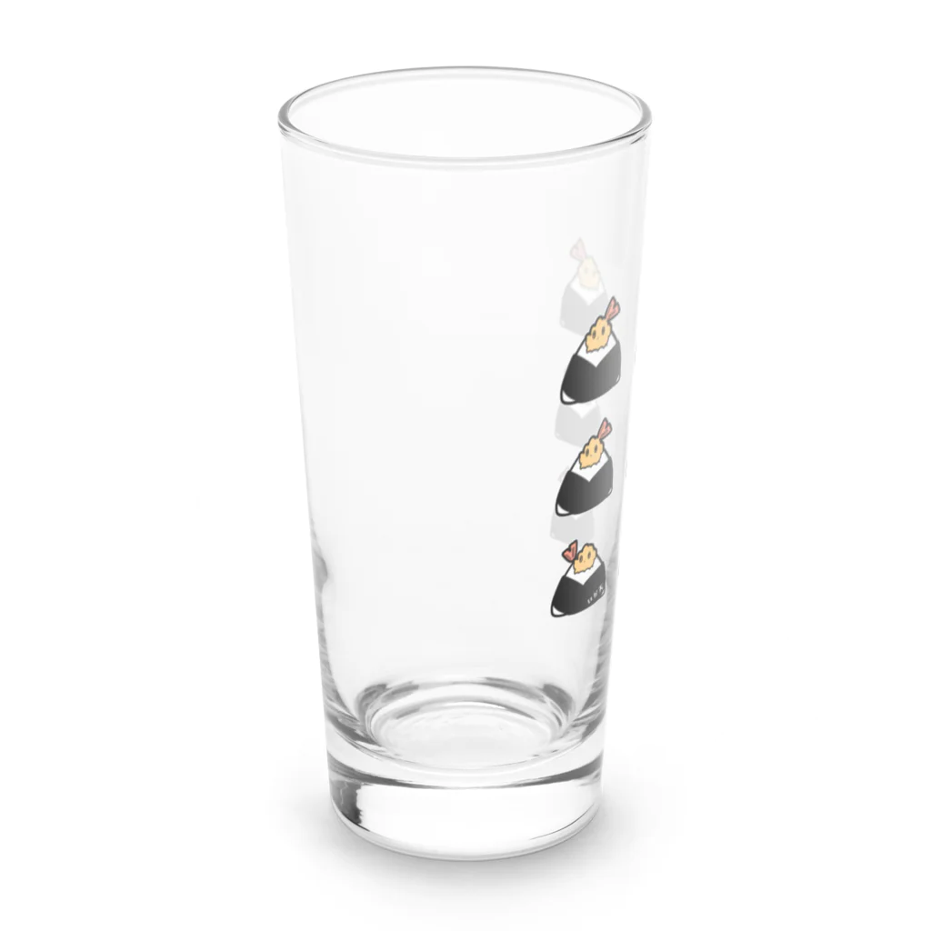 ari designの天むす時々いか天 Long Sized Water Glass :left