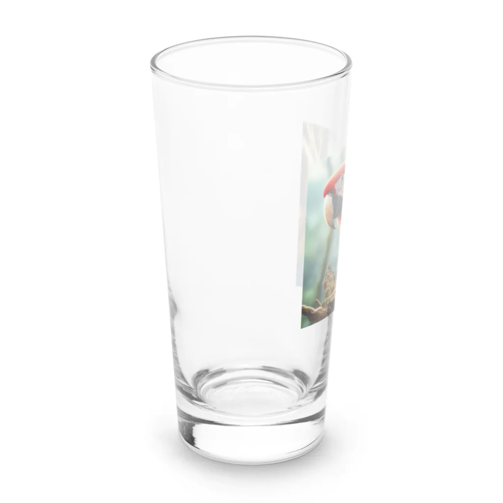 SAKIのコンゴウインコ Long Sized Water Glass :left