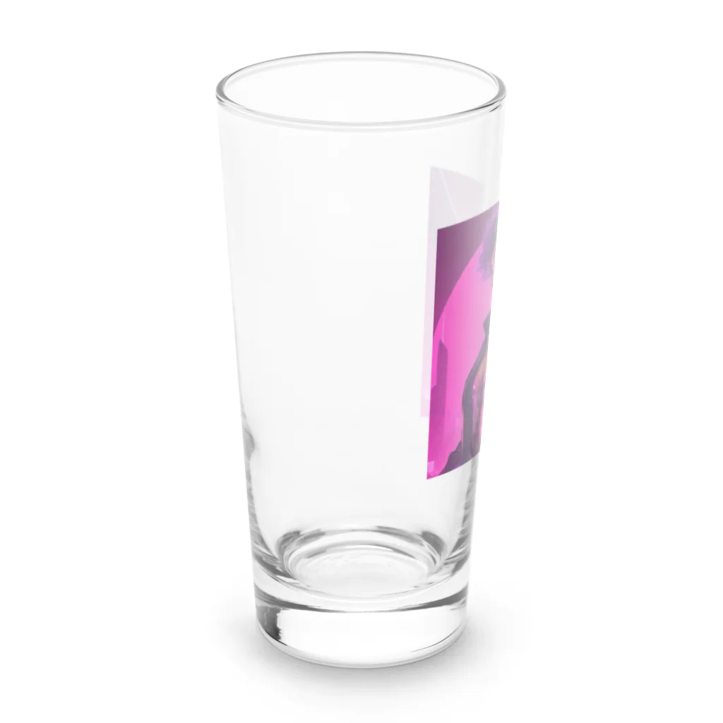 ぽてとのレオナ Long Sized Water Glass :left