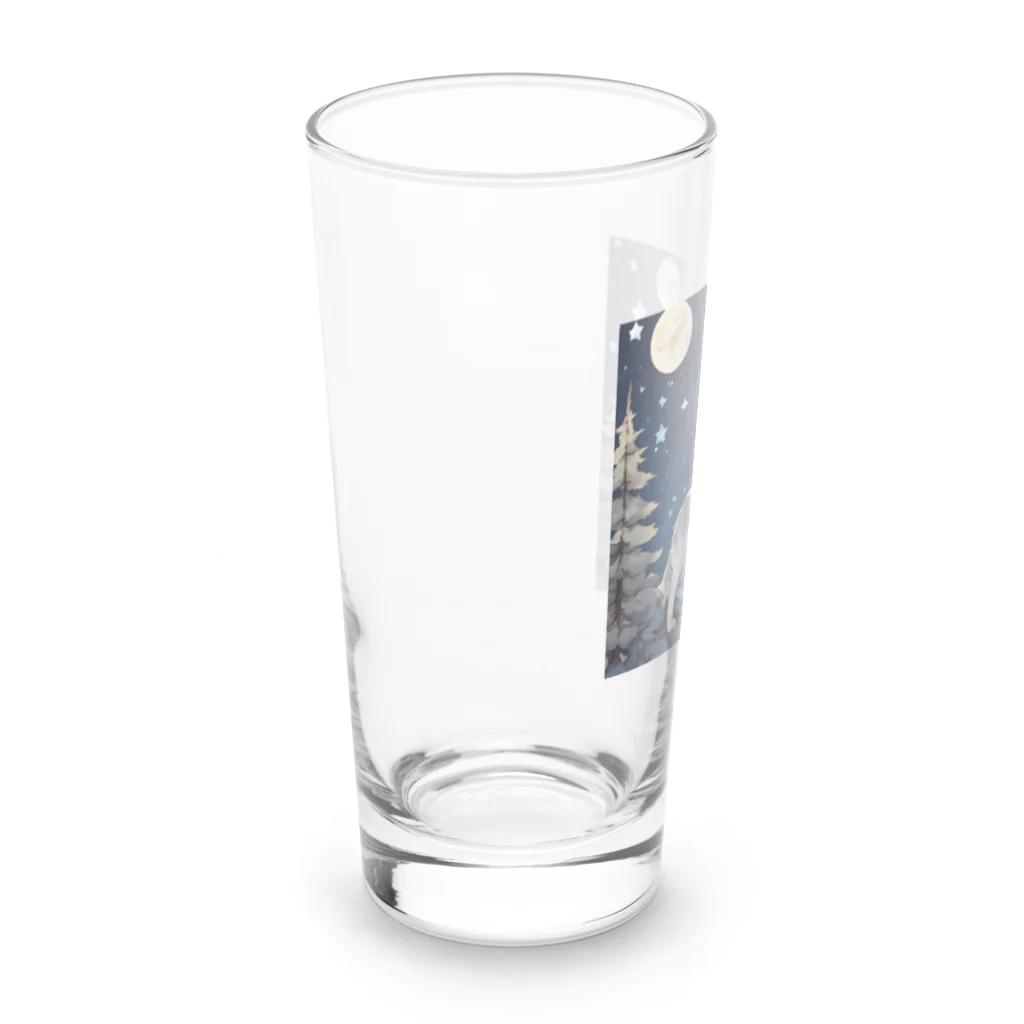 アルタイルの月と狼 Long Sized Water Glass :left