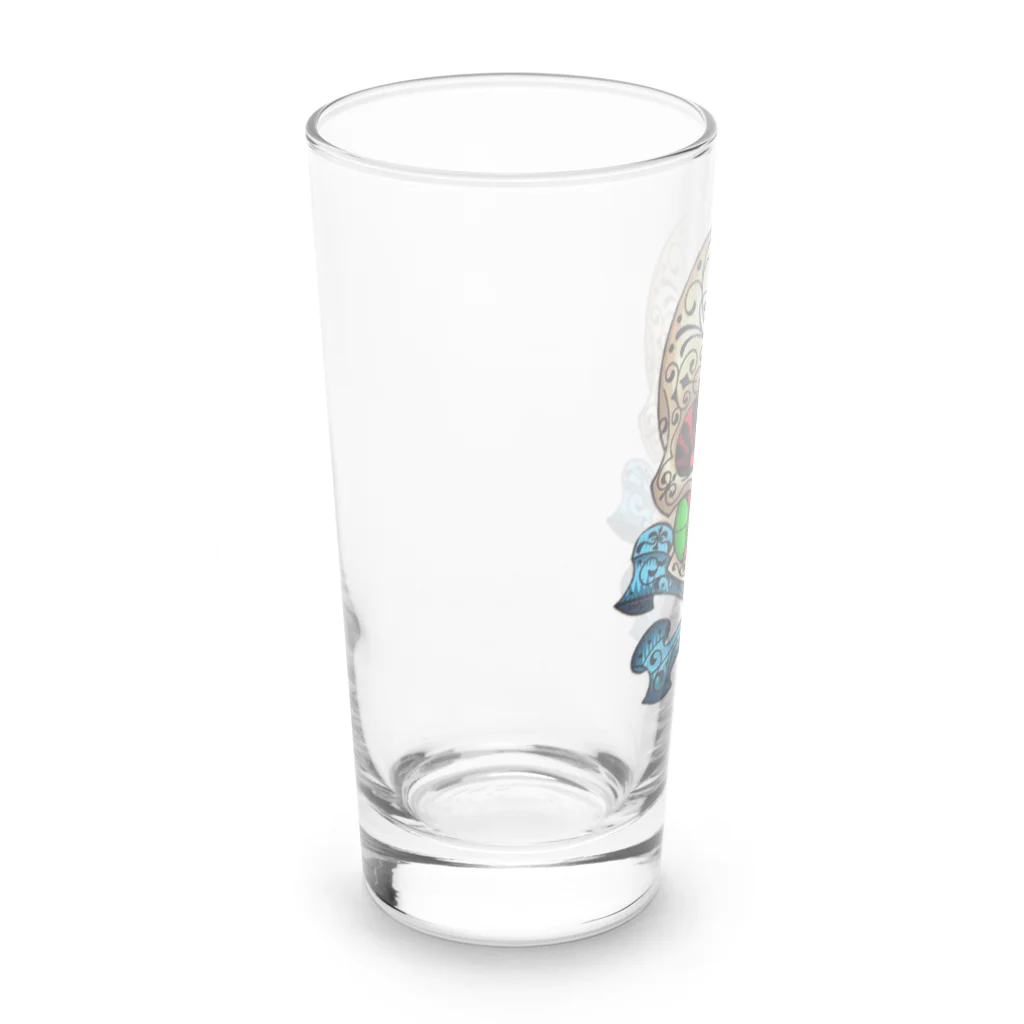 Hinakagoのメキシカンスカル Long Sized Water Glass :left