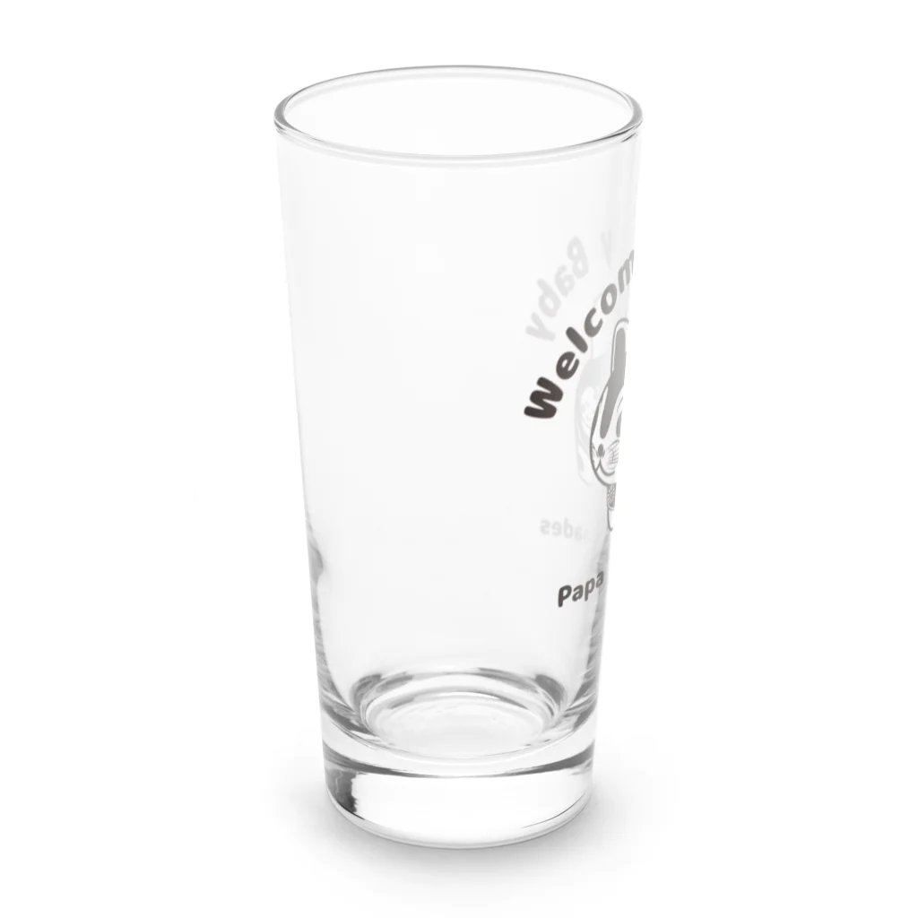 kamono84009の安産犬張り子ちゃん２号 Long Sized Water Glass :left