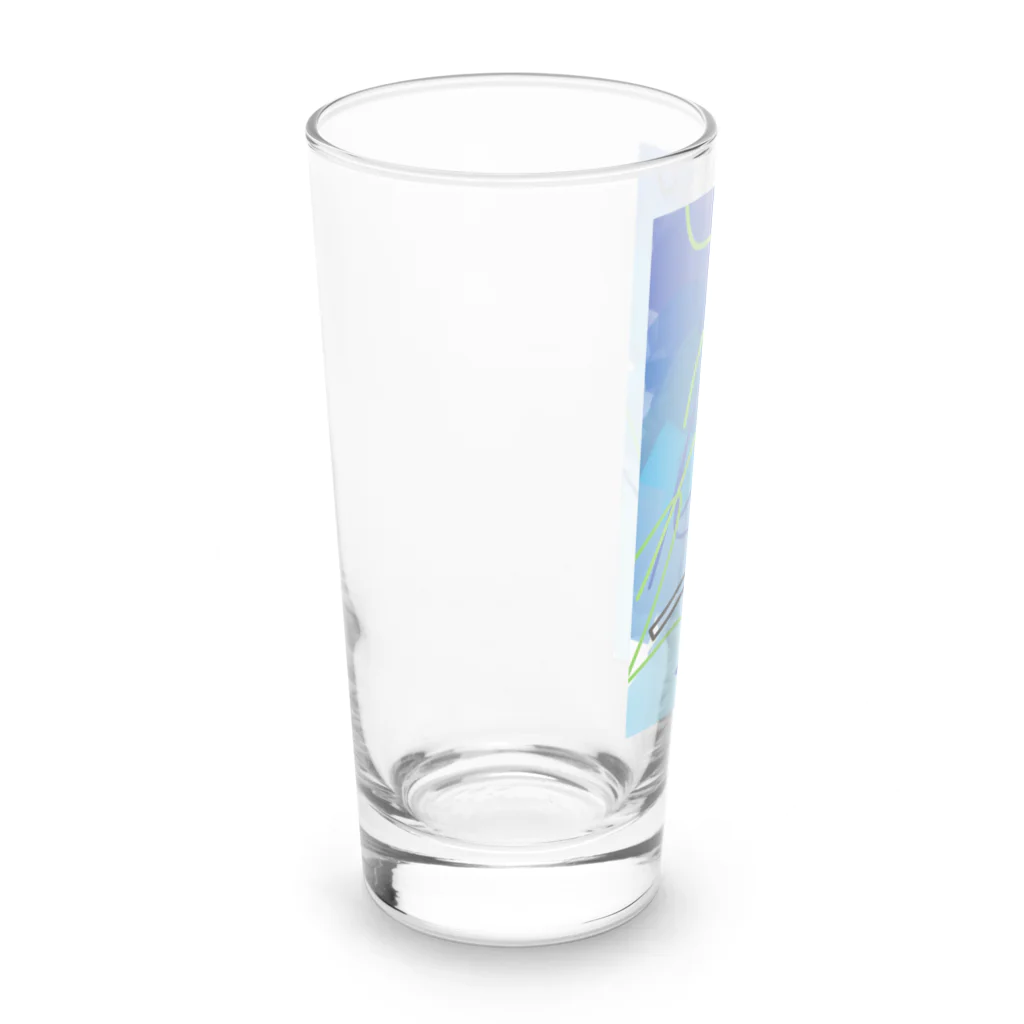 ねこかんのsmoking Long Sized Water Glass :left