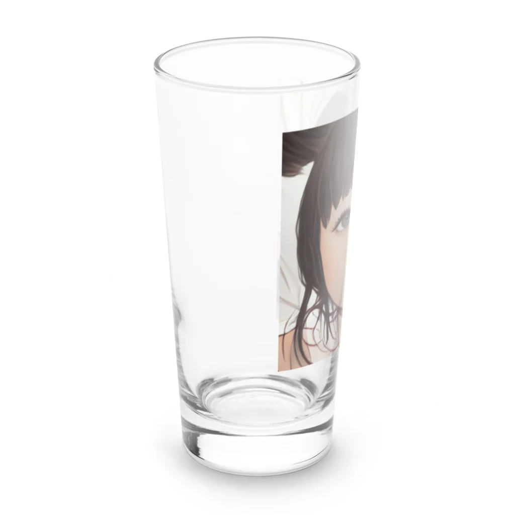 あずさの変顔？ Long Sized Water Glass :left