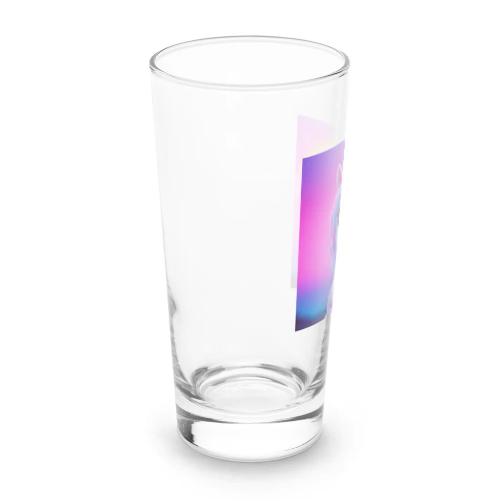 unicorn_dreamsのわたしミライから来たユニ Long Sized Water Glass :left