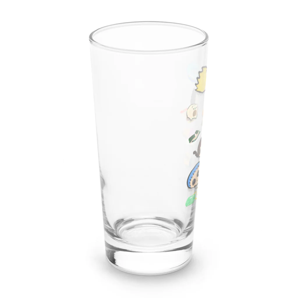 Dot-Takの残暑 Long Sized Water Glass :left