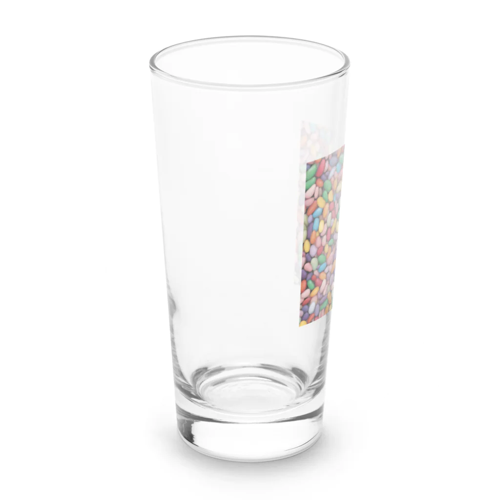 千裕アトリエ（いつもありがとう）のジェリービーンズ　jelly beans Long Sized Water Glass :left